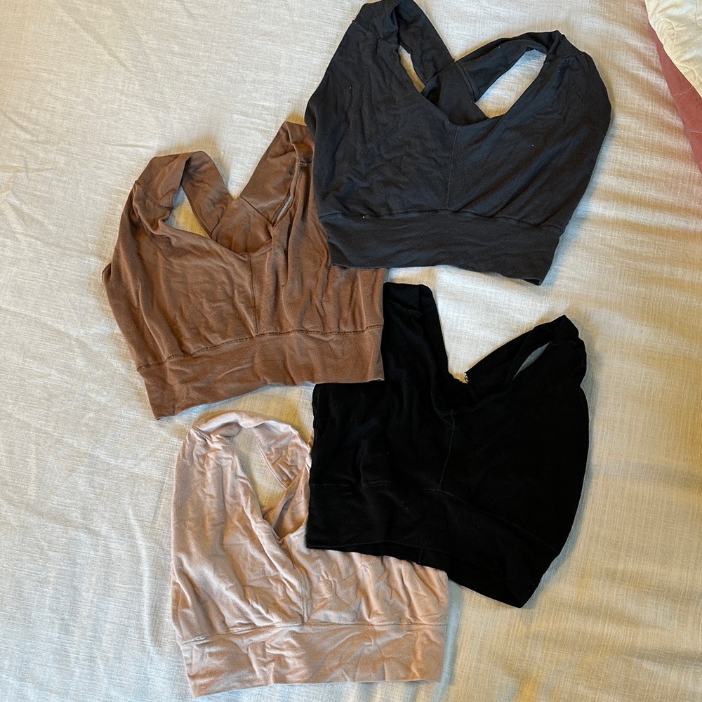 Set of Four ANGELROX balance bras size sun = m/l
